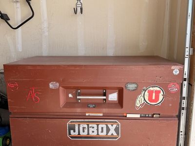 Jobox Tool Box - Job Site Box with Casters