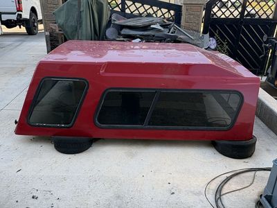 Vermilion Red Truck Shell for Ford Super Duty Long Bed (2000-2014)