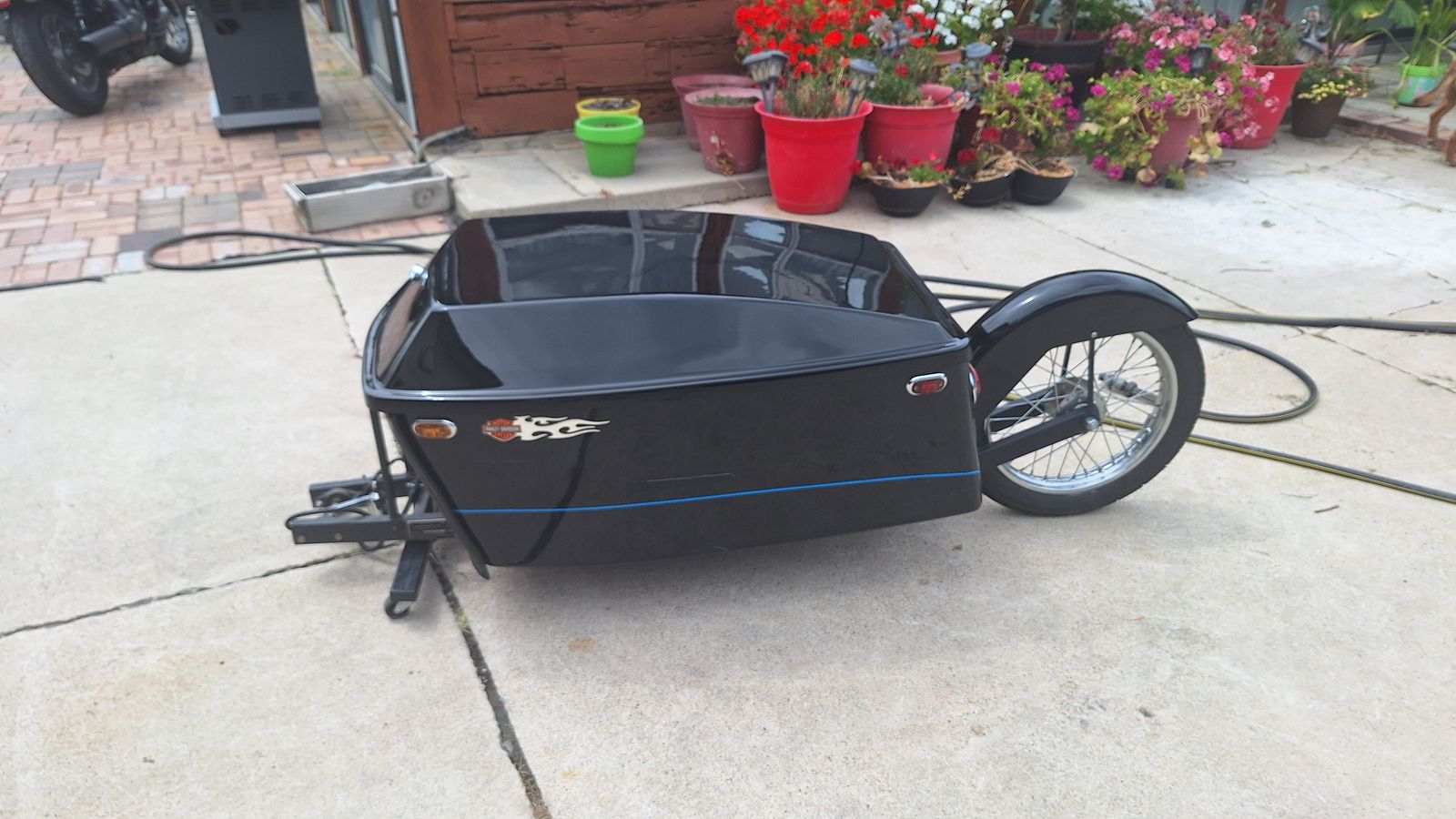 NLine motorcycle trailor