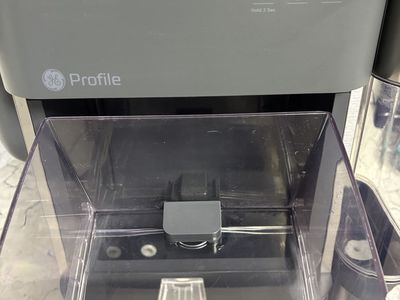 GE Profile Opal Stainless Steel Nugget Ice Maker with a Side Tank