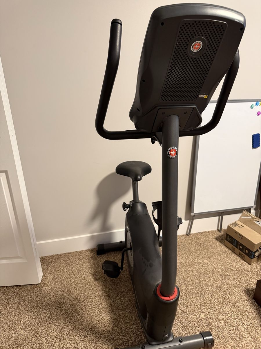 Schwinn Upright Exercise Bike - Stationary Fitness Cycle with Programs