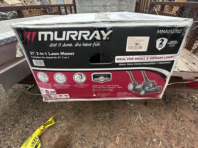 NEW IN BOX – Murray 21” Gas Push Lawn Mower – 140cc Engine 2 in Stock