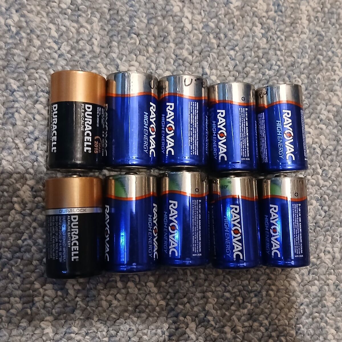 Some Mad D Batteries
