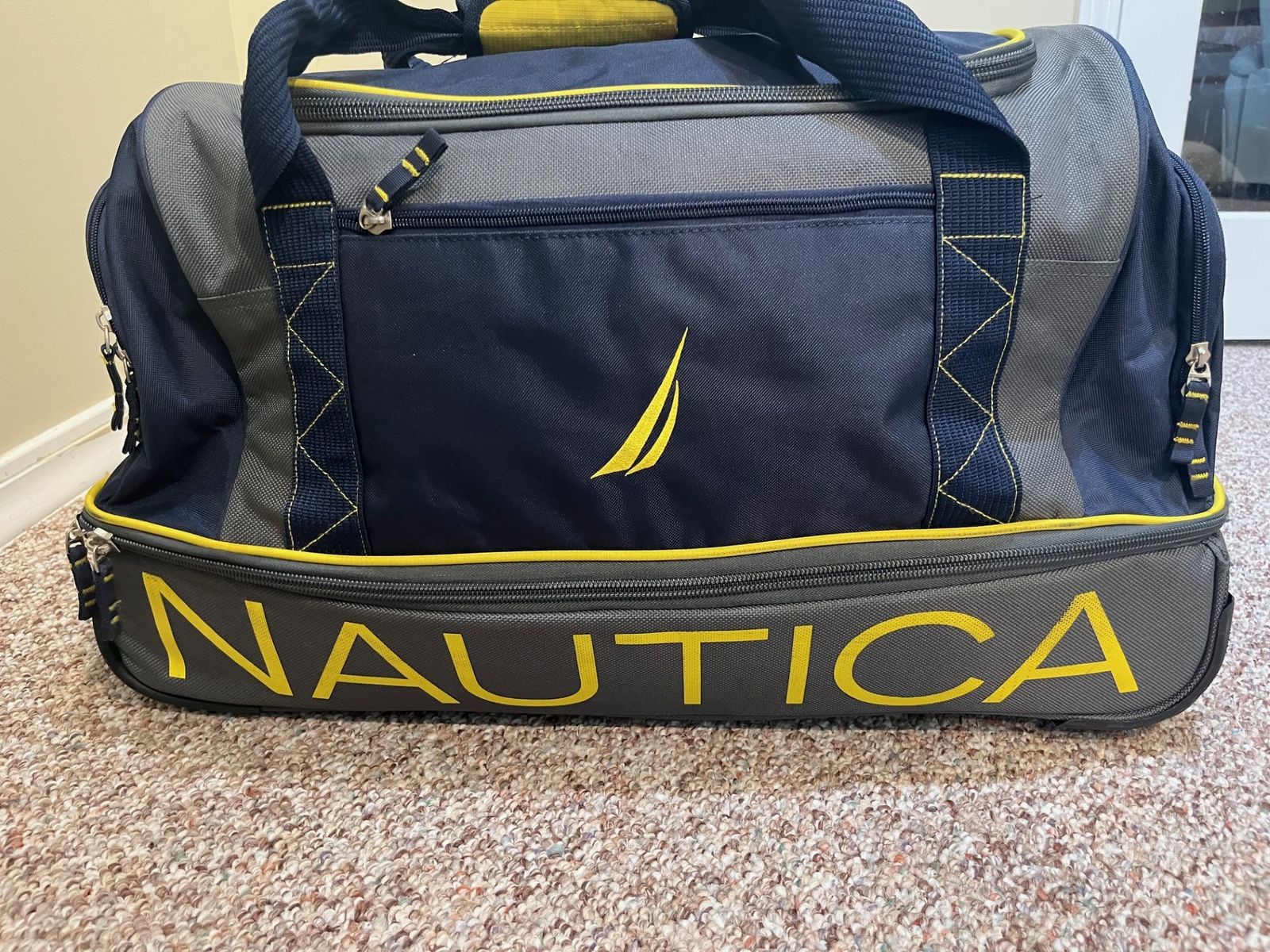 Nautica 26" Rolling Duffel Suitcase – Wheeled Luggage