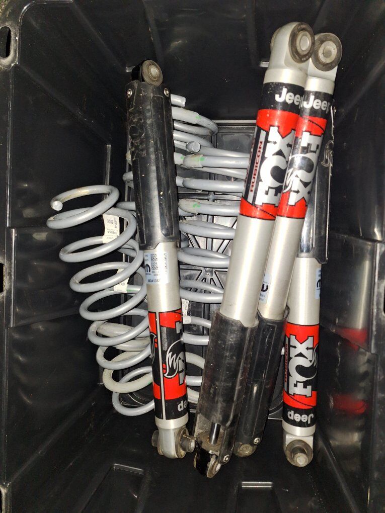 Jeep Gladiator Mojave Springs Rubicon Fox Shocks