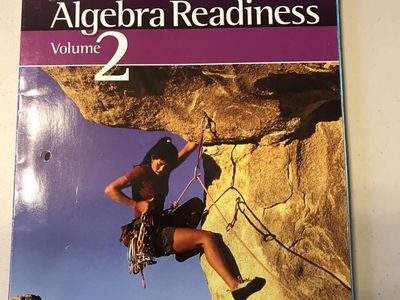 Algebra Rediness Volume 2, 7th Grade, Holt Press