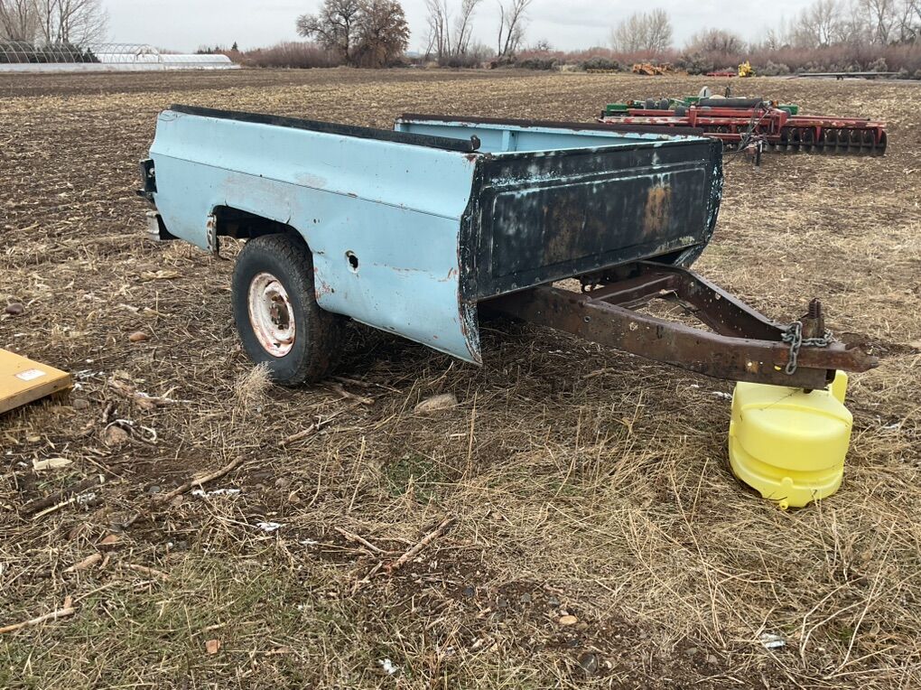 3/4 Ton Pickup Box Trailer