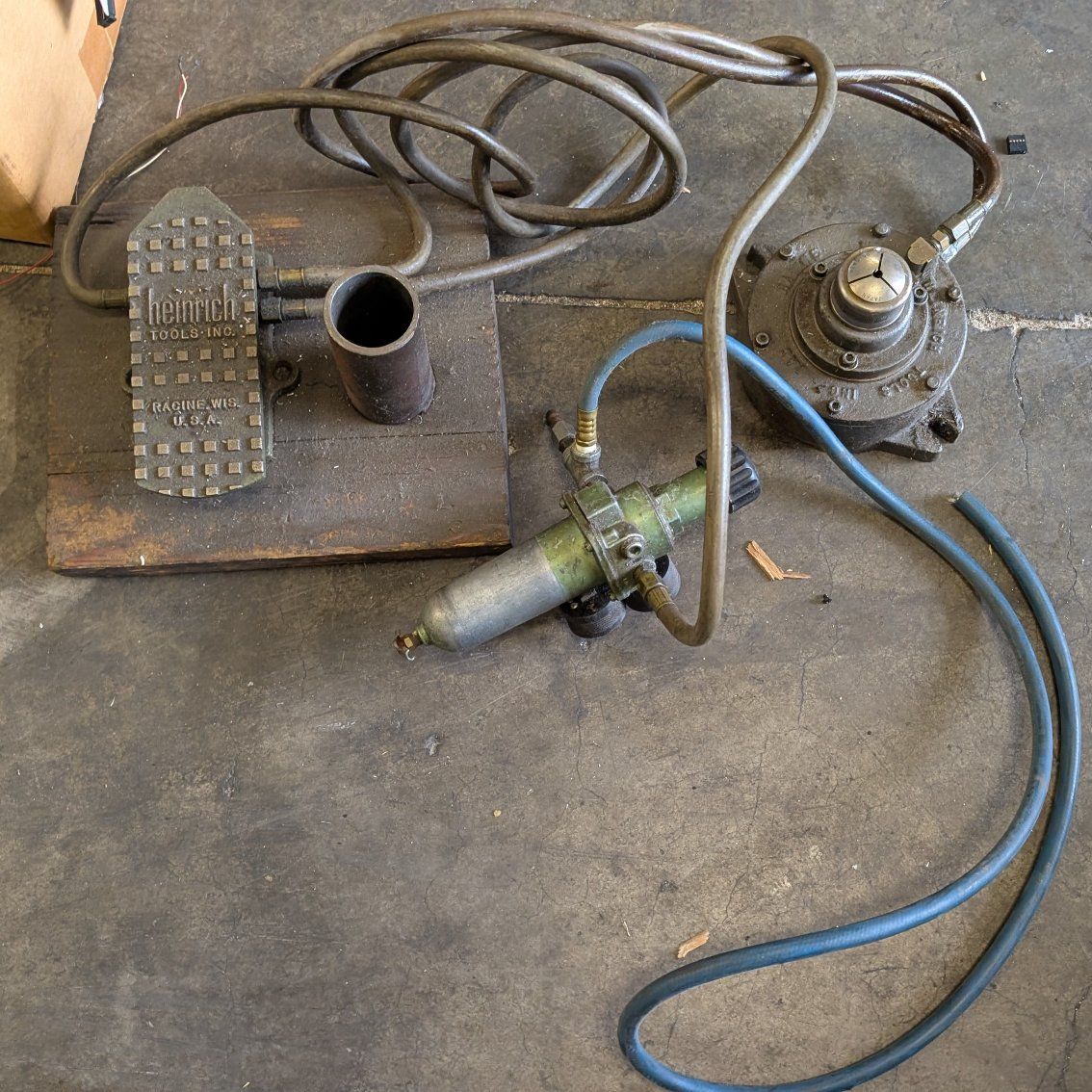 5C Air Lock Collet System manual CNC Mill Welding