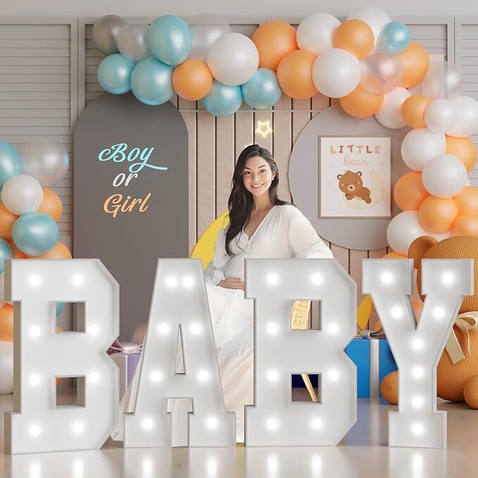 3 foot tall BABY with lights