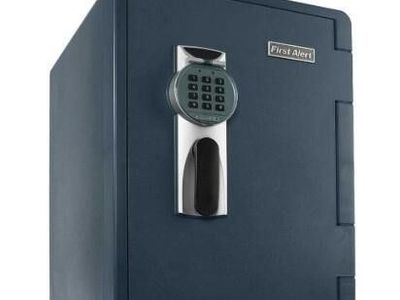 Brand New - First Alert 2.14 cu. ft. Digital Waterproof Fire Resistant Safe