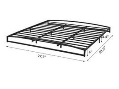 King bed frame