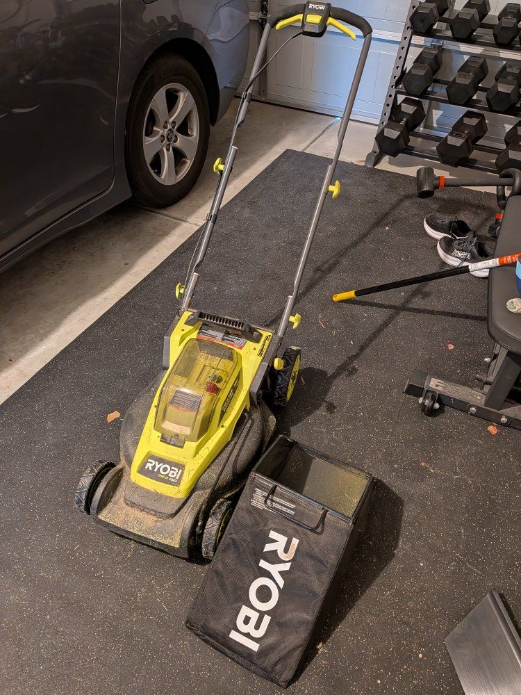 Ryobi 18V 16 in Battery Lawn Mower