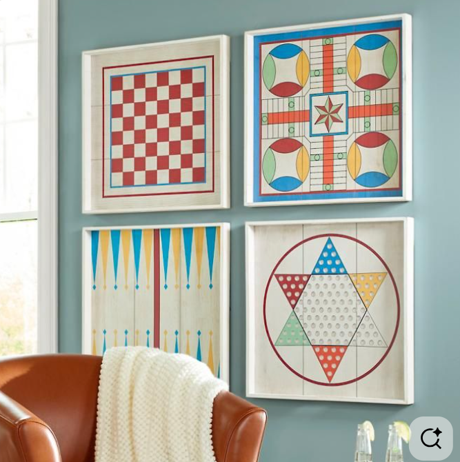 Grandin Road Decorative and Functional Board Games