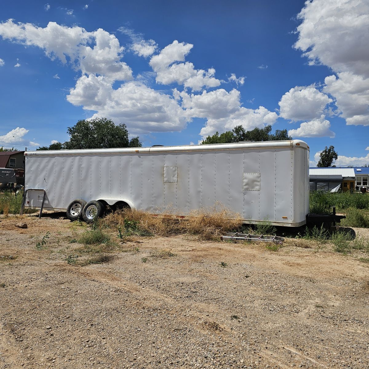 1996 Pace American 32ftX8ft cargo trailer