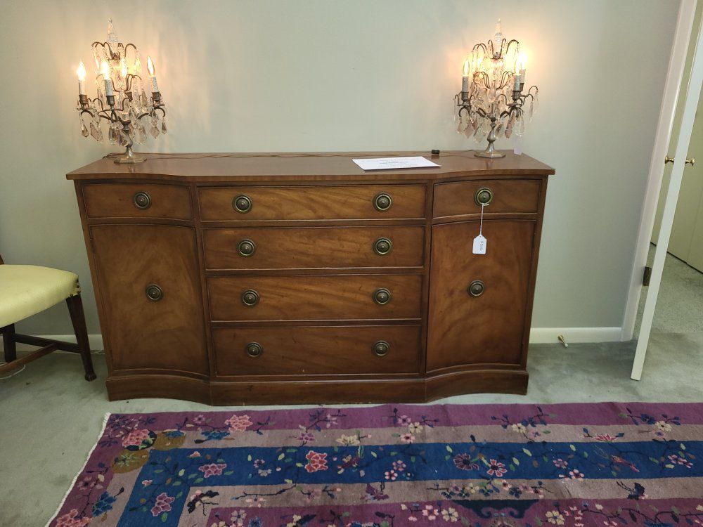 mahogany sideboard buffet