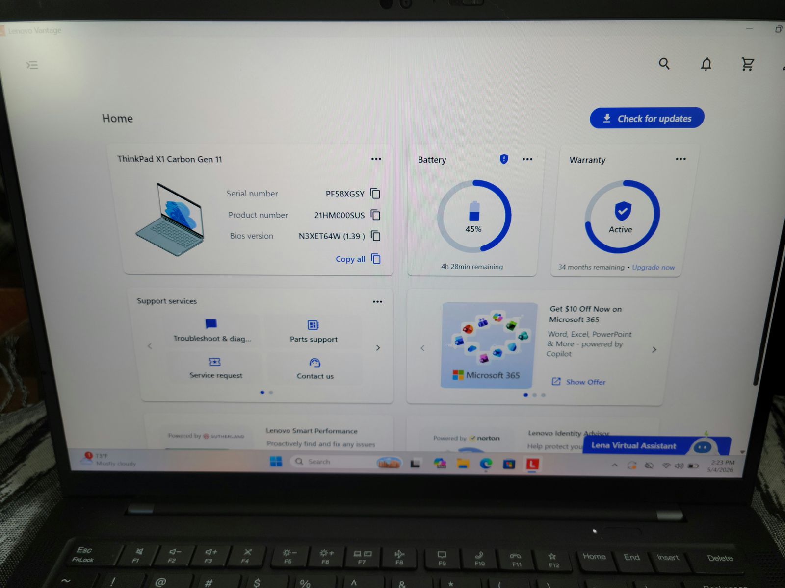 Lenovo ThinkPad X1 Carbon Gen 11 - i7 vPro - 32GB RAM - 3-Year Warranty!