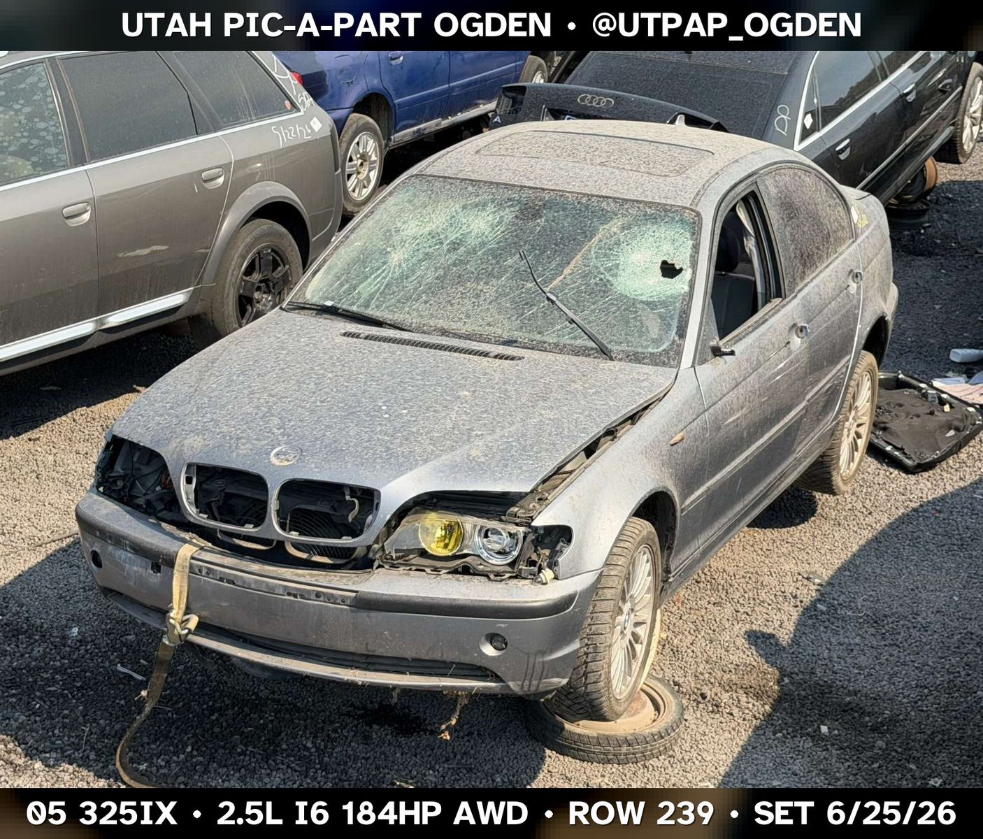 2005 BMW 325IX E46 Parts - UTPAP Ogden