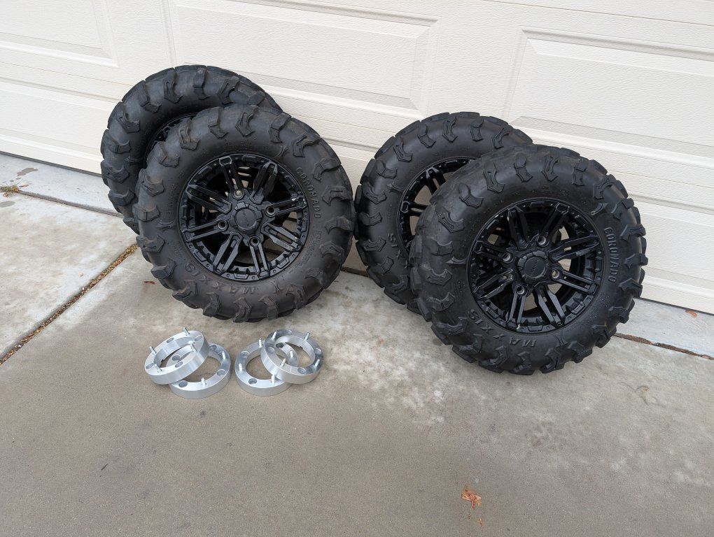 ATV Tires, rims and extensions