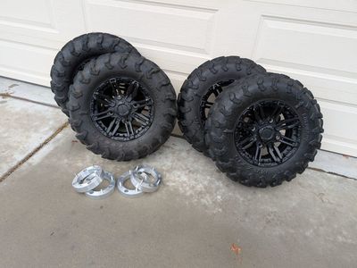 ATV Tires, rims and extensions