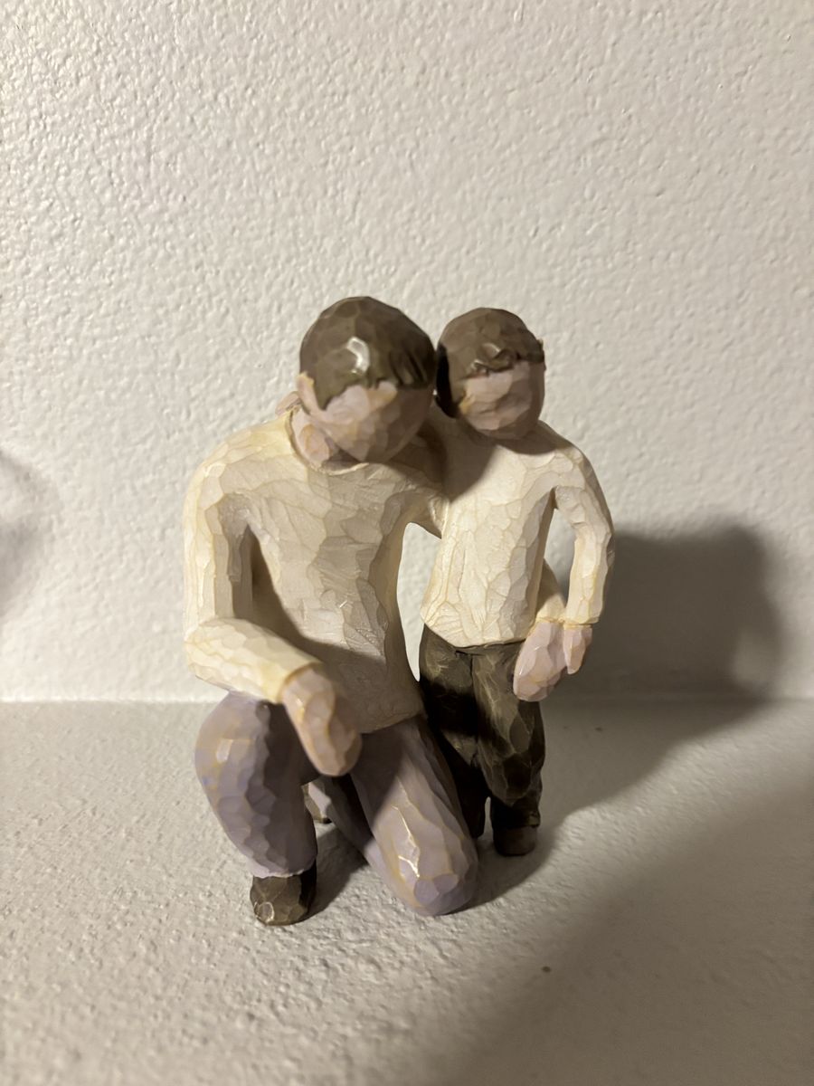 Father And Son Willow Tree Figurine