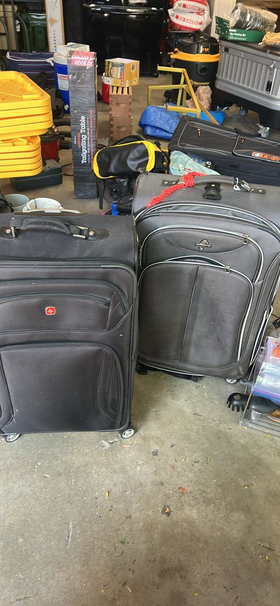 2 Large Suitcases