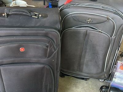 2 Large Suitcases
