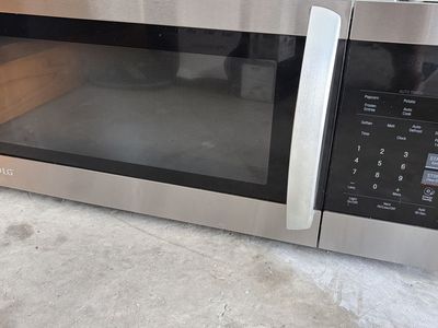 LG Stainless Steel Over-the-Range Microwave with Auto Touch Features, Used