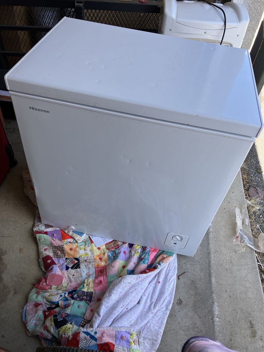 Hisense 8 Cubic Foot Deep Freezer