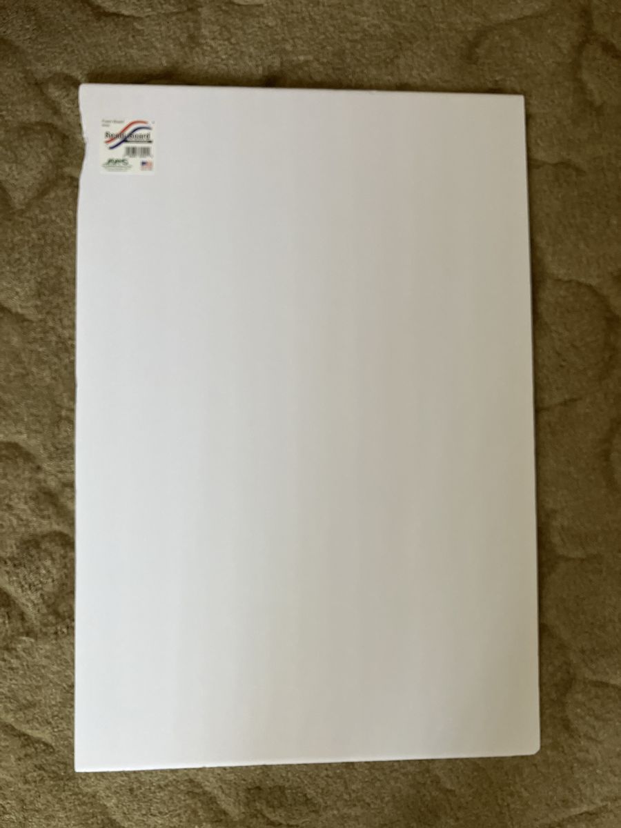 Readi-Board White Foam Board - Lightweight, Versatile for Crafts, Displays, & School Projects (New)*
