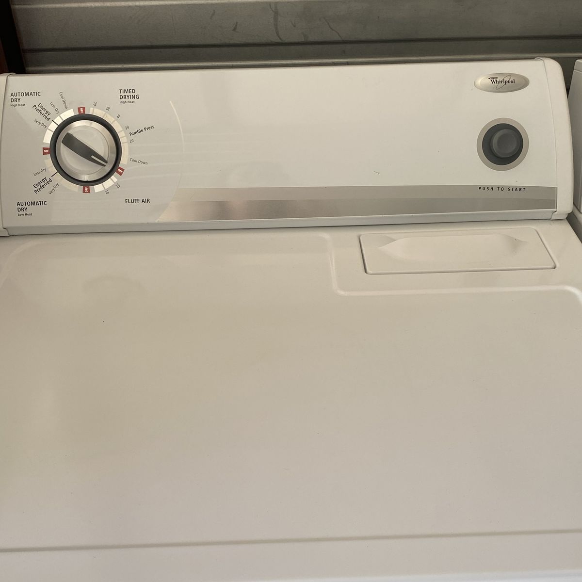 Whirlpool 4 Prong Electric Dryer