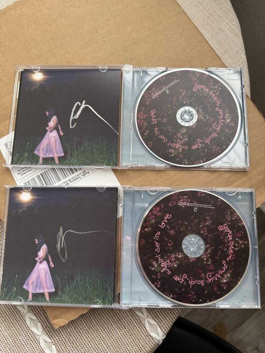 Olivia Rodrigo Signed CD and Vinyl