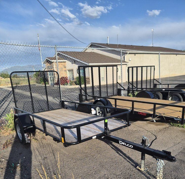 *CLEARANCE* 60"x10' 2.4k Utility Trailer Delco Premium