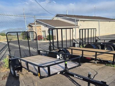 *CLEARANCE* 60"x10' 2.4k Utility Trailer Delco Premium