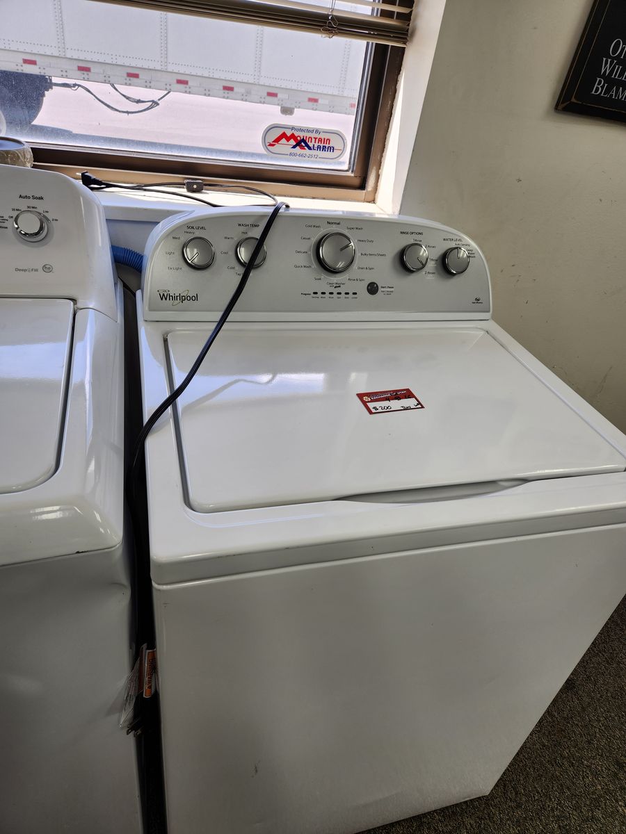 GREAT WHIRLPOOL TOPLOAD WASHER! W-WARRANTY