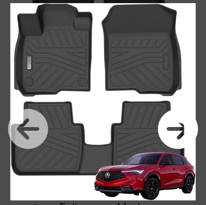 Weatherproof Floor Mats for 2025 Acura ADX - All-Weather Protection, Perfect Fit, High Edge Protection (NEW)
