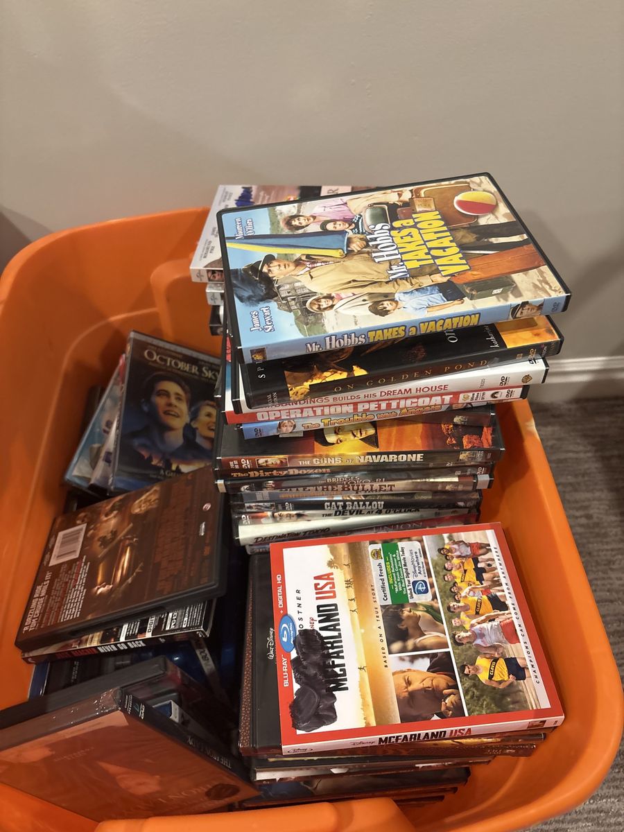 DVDS and Blue Rays