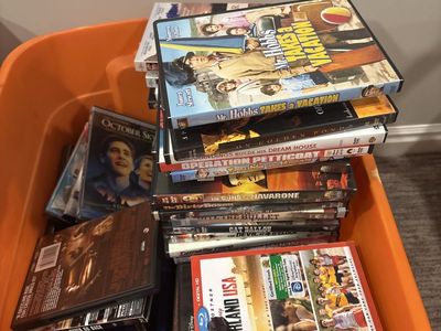 DVDS and Blue Rays