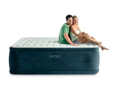 Intex 24" Dream Lux Pillow Top Airbed Queen