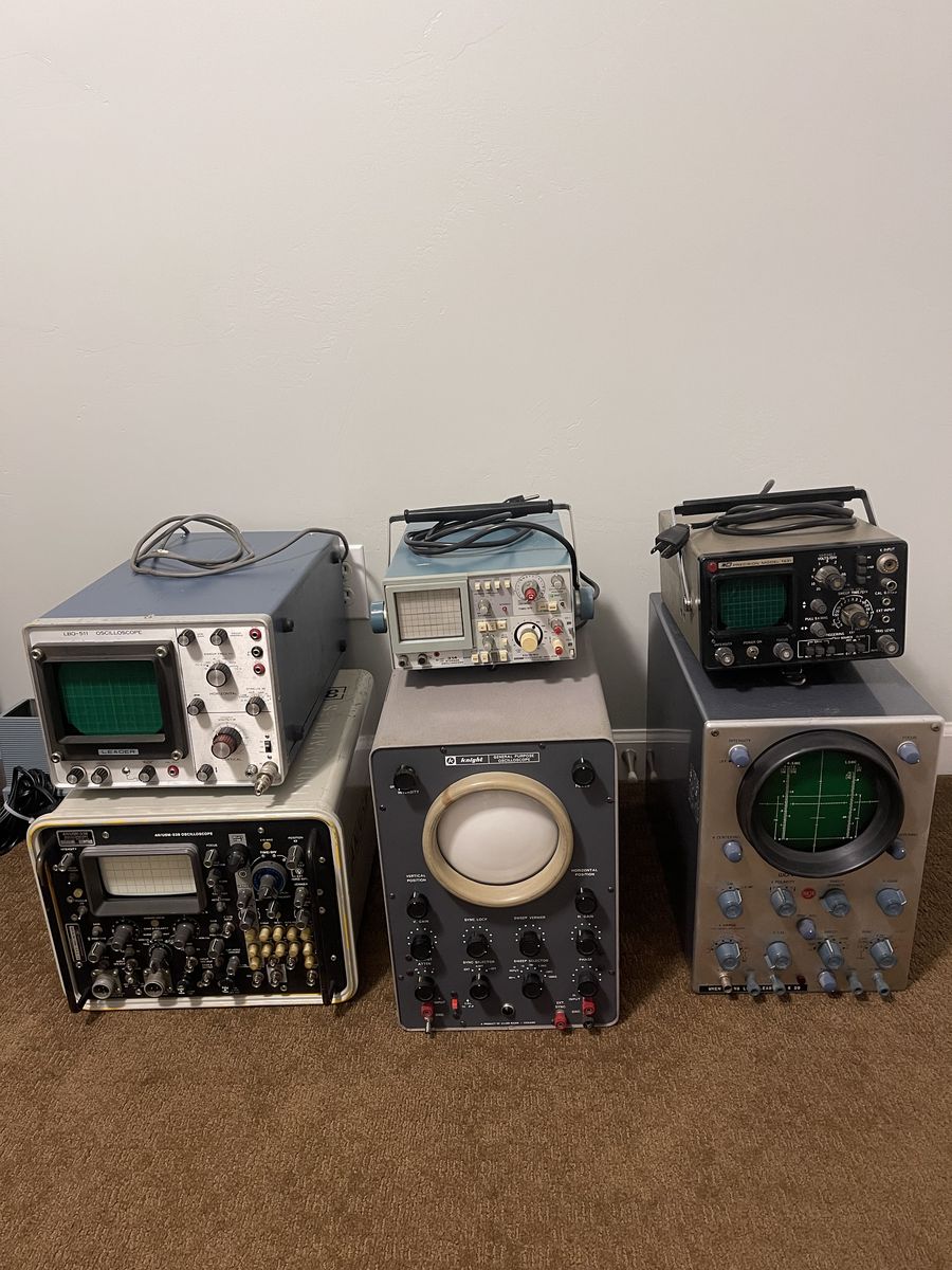 Vintage Oscilloscope Collection