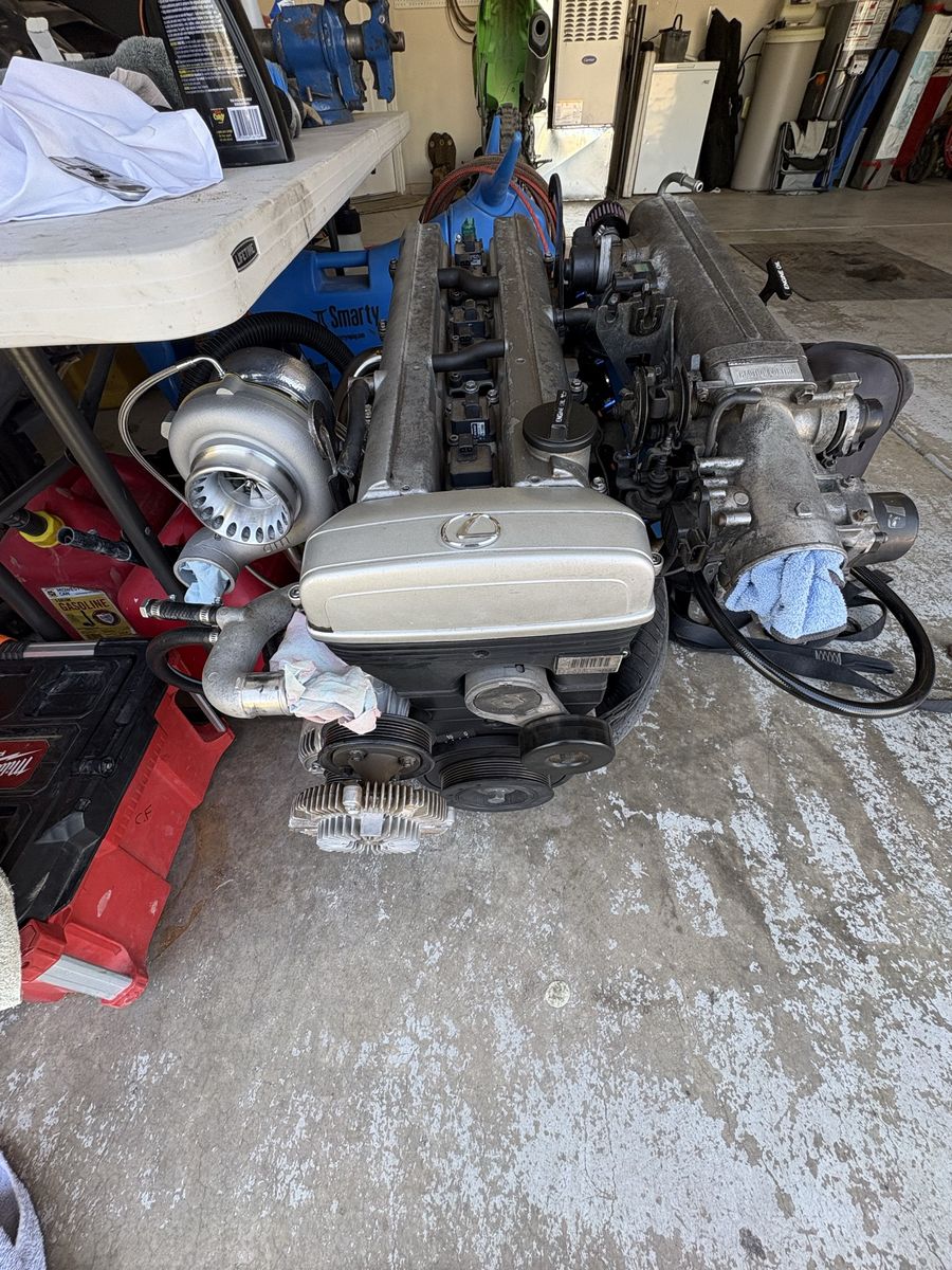 JDM Toyota 2JZ-GTE Non-VVTI Engine - Freshly Built Turbo-Ready Motor