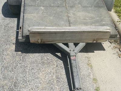 8ft x 4ft Utility Tilt Trailer
