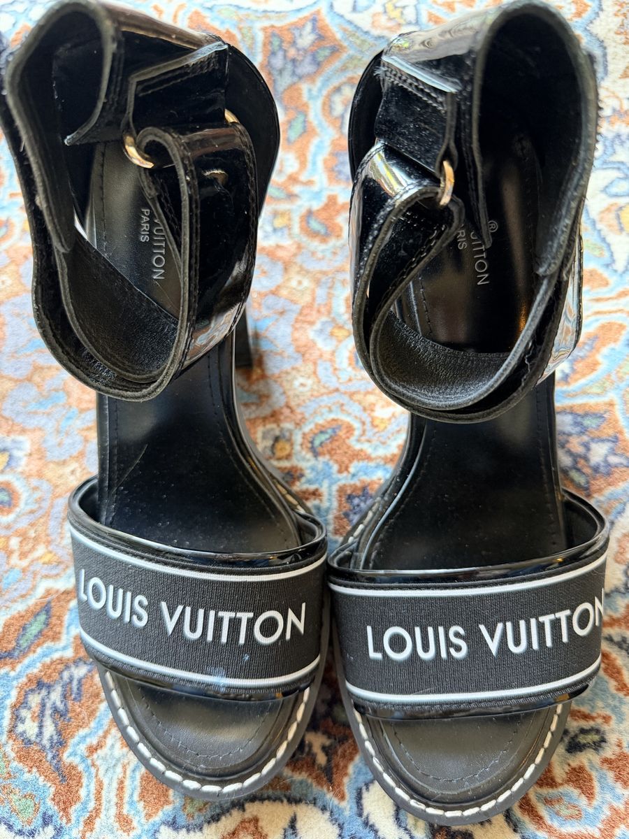 New. Louis Vuitton Replica High Heeled Sandal 5