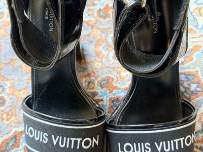 New. Louis Vuitton Replica High Heeled Sandal 5