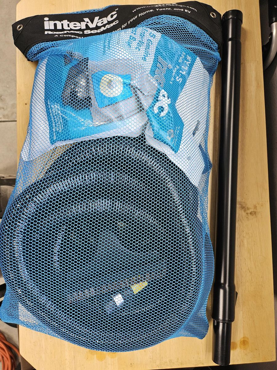 Built in vacuum kit
