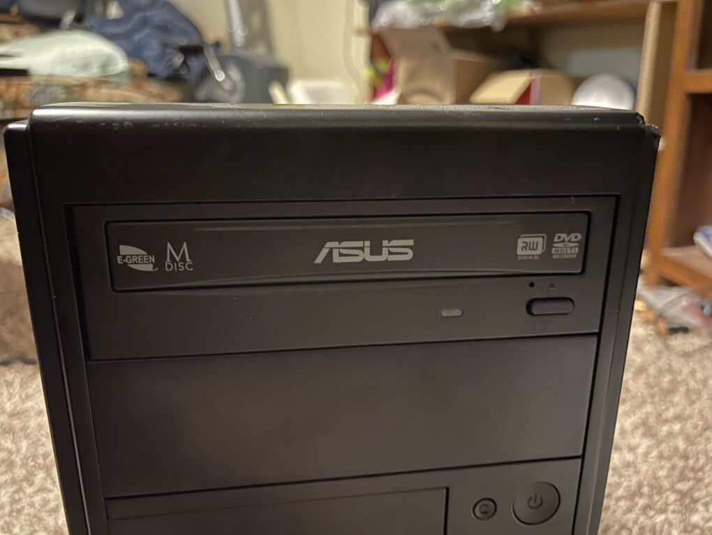 Matx Pc Case With 500w Psu / Dvd Cd Drive