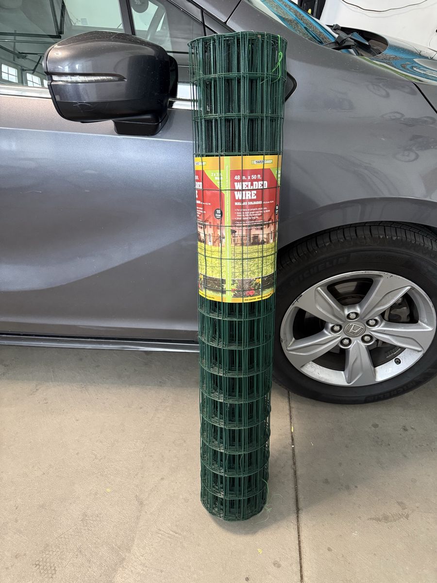 YARDGARD 50 ft. x 4 ft. 2 in. x 3 in. Mesh 16 ga.