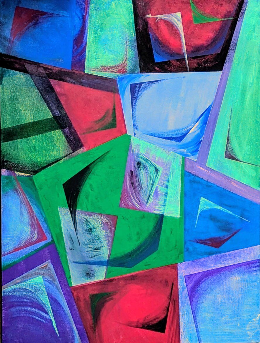 Original Acrylic on Canvas 24x18"