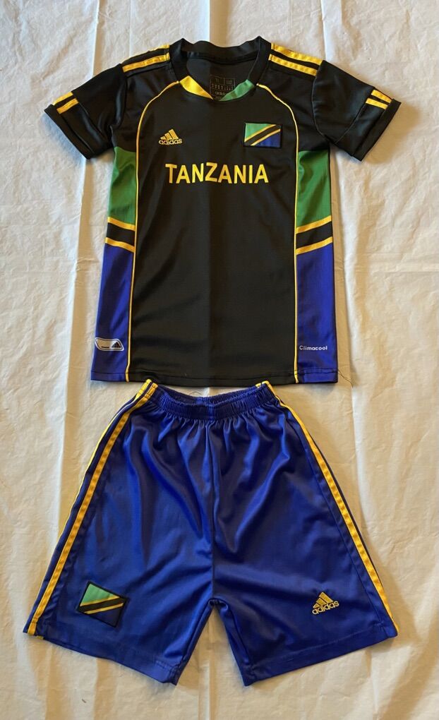 Tanzania National Team jersey & shorts Youth Med