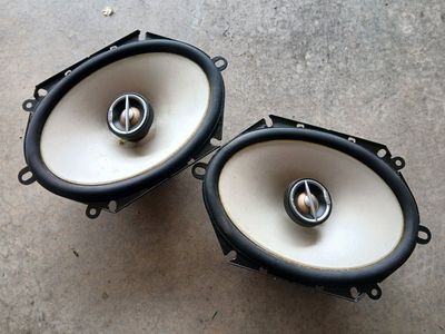 Infinity two-way speakers