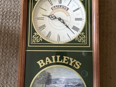 Baileys Irish Cream Liqueur clock